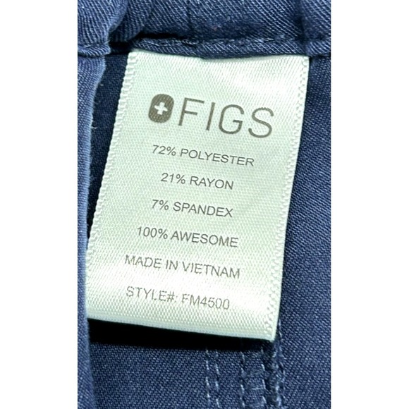 Figs‎ Scrub Pants Technical Collection Pisco Basic Navy FM4500 SZ XSMALL XS - Picture 4 of 8
